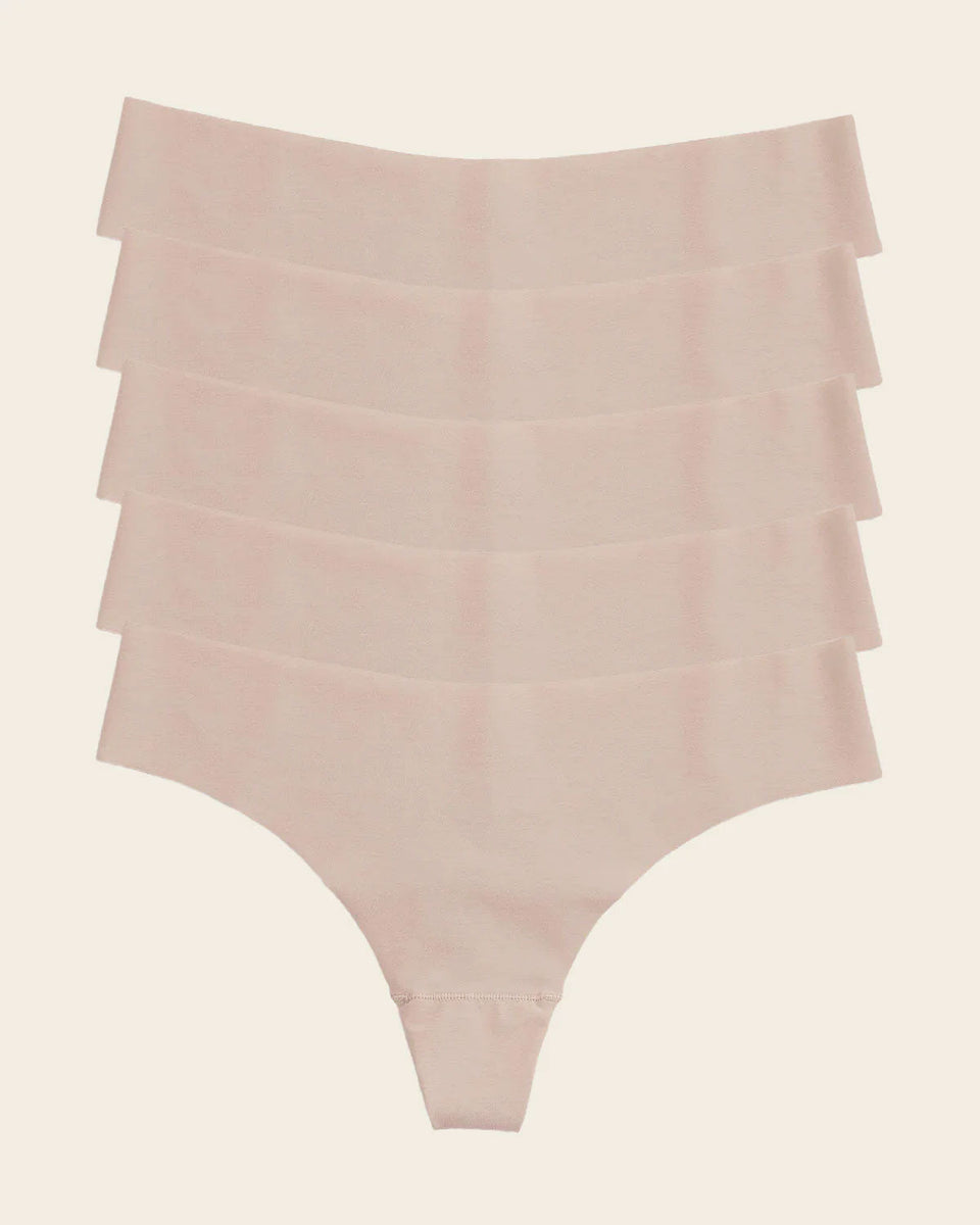Braga tanga invisible ultraplana sin elásticos y de pocas costuras