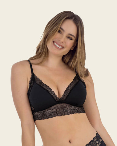 Bralette en encaje sexy y natural#color_700-negro