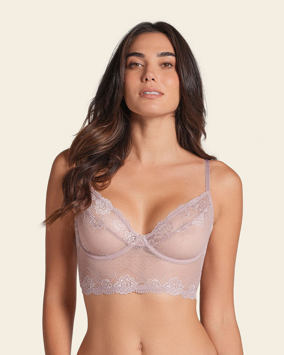 Bustier Siempre Sexy en encaje elástico