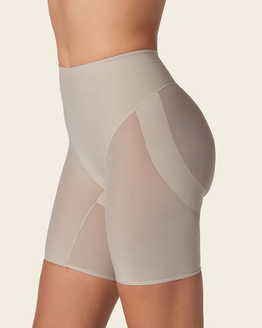 Braga faja tipo short levanta glúteos de control en abdomen#color_802-habano-claro