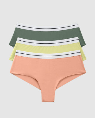 Braguita tiro bajo paquete x 3 ultracómodos#color_s17-verde-medio-mandarina-medio-verde-claro